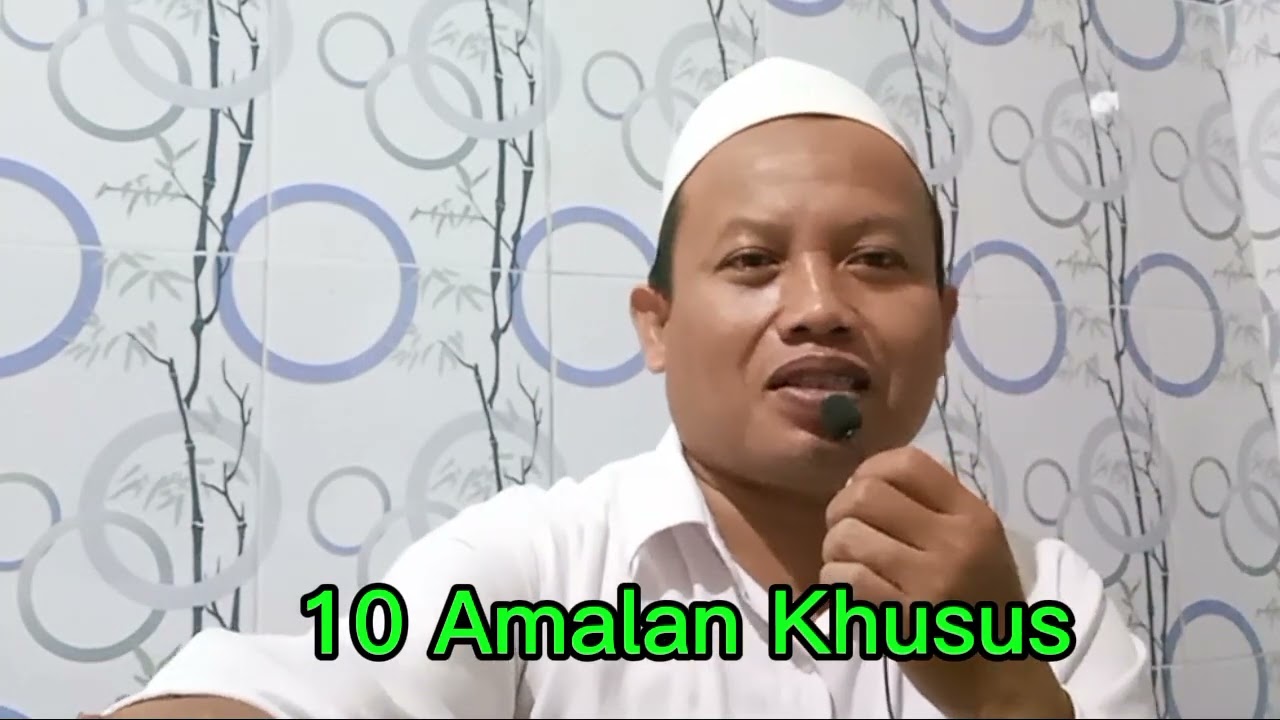 10 Amalan Khusus