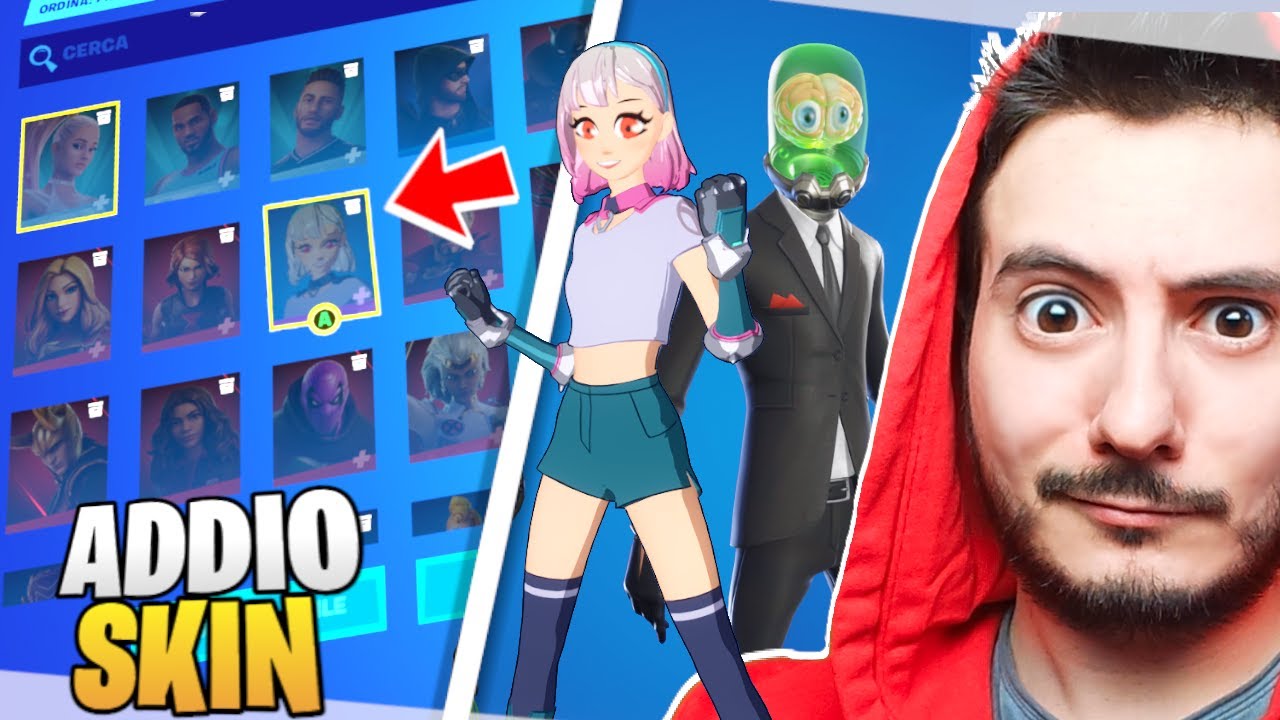 ELIMINO LE MIE SKIN DALL' ARMADIETTO 🚫