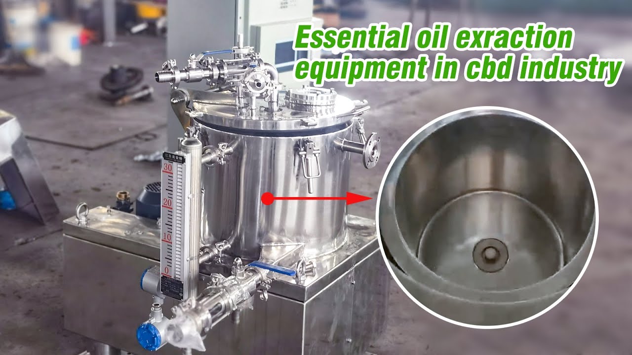 Essential oil exraction equipment in cbd industry #shorts