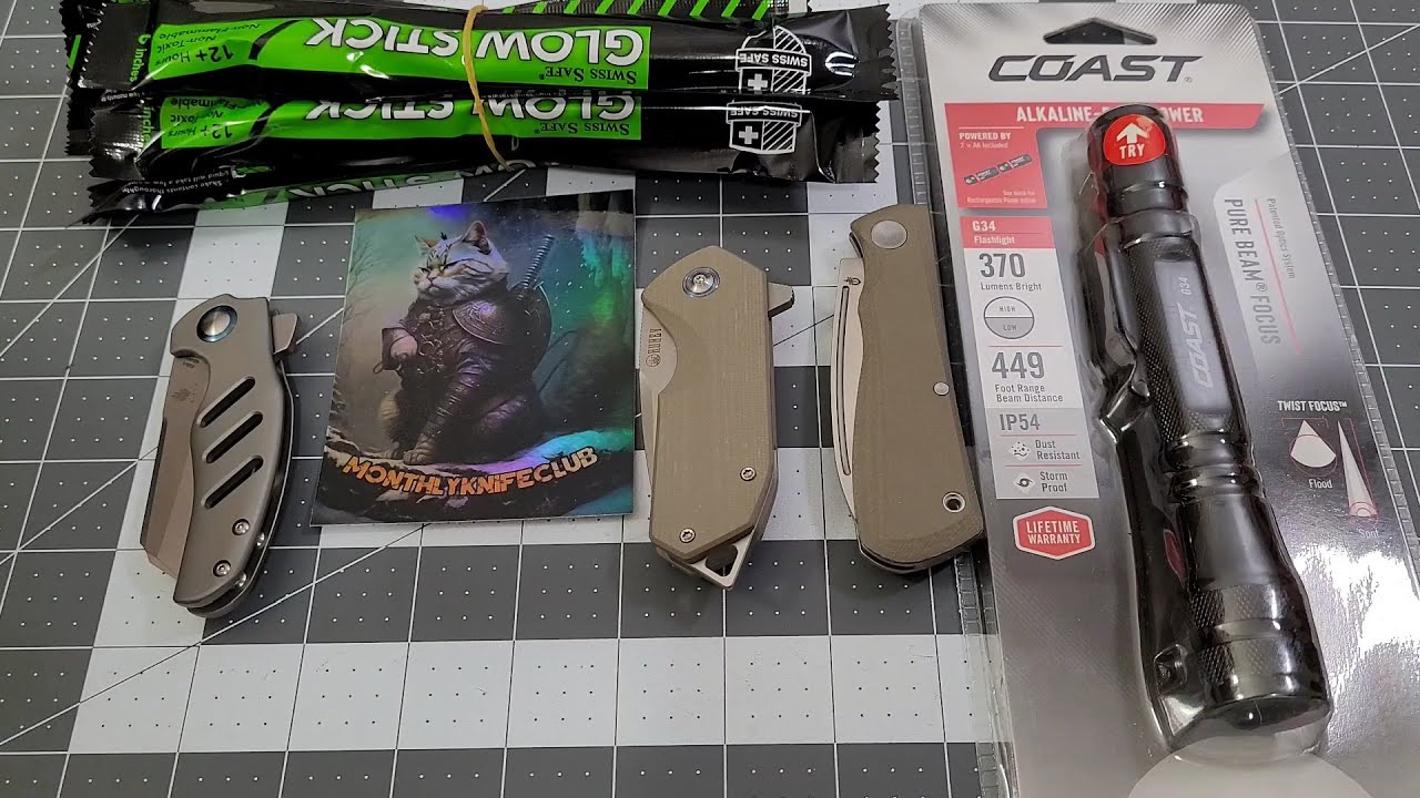 Monthly Knife Club February Name Brand Knives Ultimate Unboxing