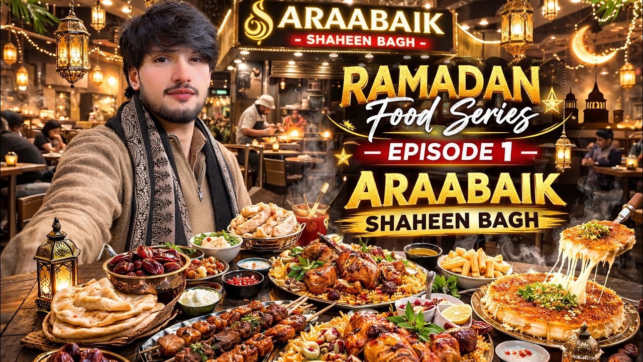 Ramadan food series episode-1 araabaik shaheen bagh 
