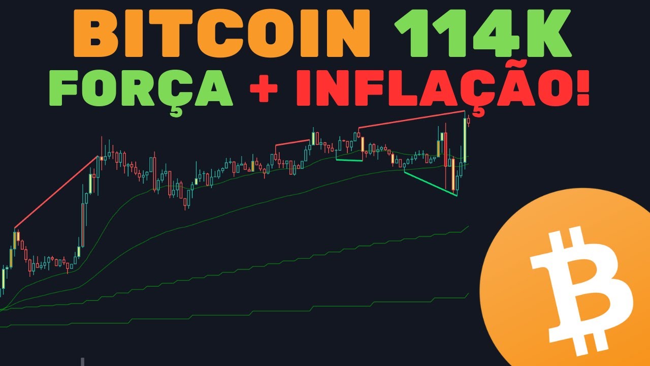 BITCOIN 114K: SEGURA MESMO COM INFLAÇÃO RUIM: QUE FORÇA É ESSA? - Análise Técnica/Sentimento