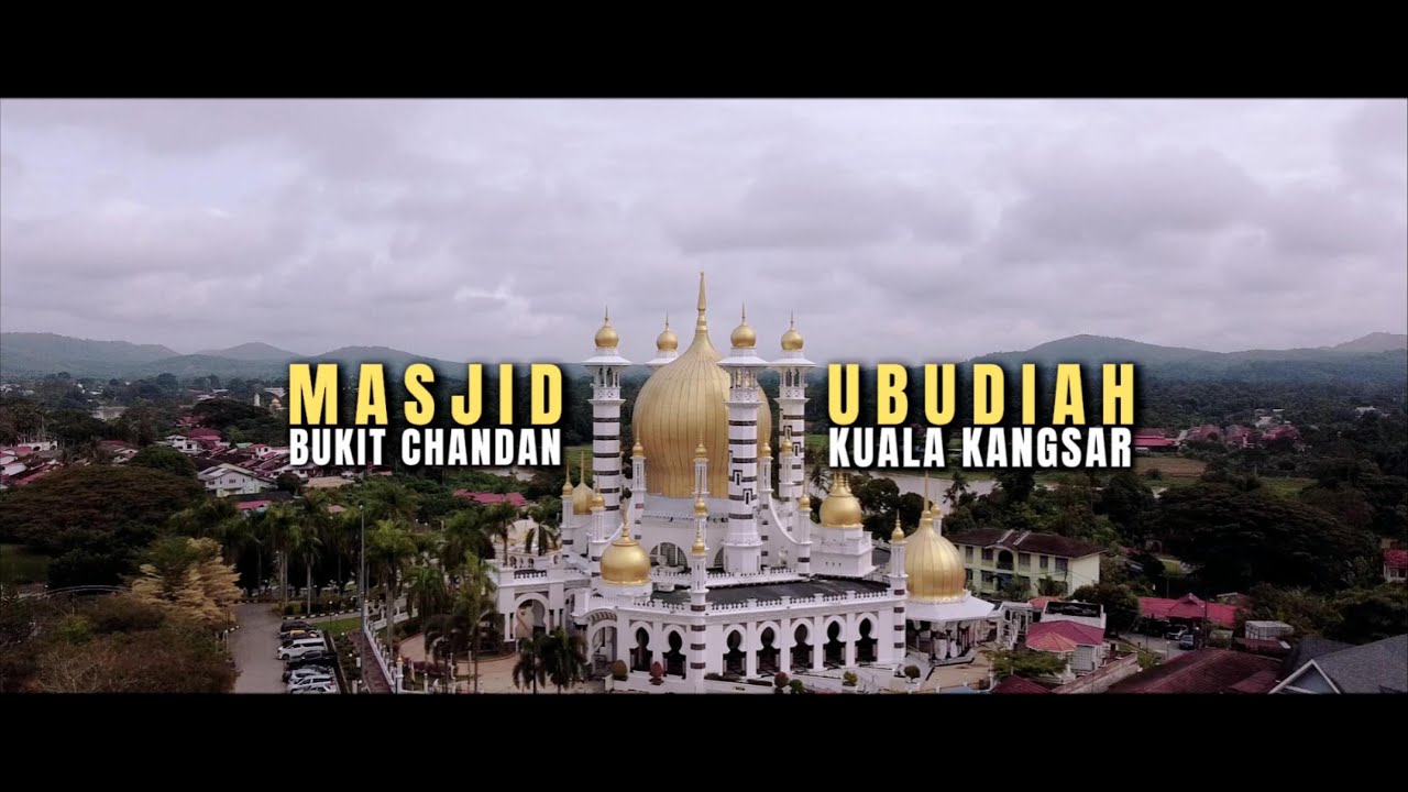 LETS GO TO THE UBUDIAH MOSQUE IN KUALA KANGSAR PERAK MALAYSIA