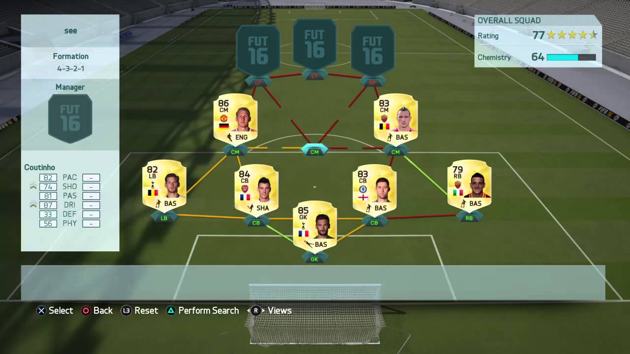50 k Sweaty OP Hybrid Team in FIFA 16