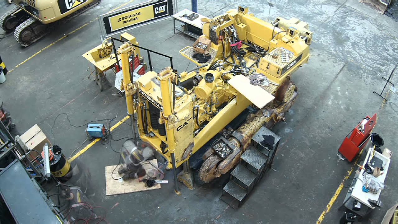 D8N Paletli Dozer Cat Serfikalı Revizyon (CCR)