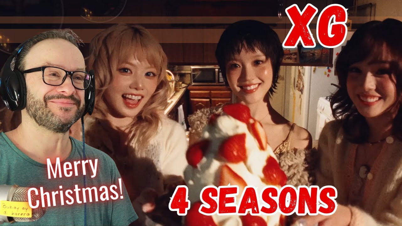 Рождественские поздравления!! XG - 4 SEASONS (Официальный музыкальный клип) реакция
