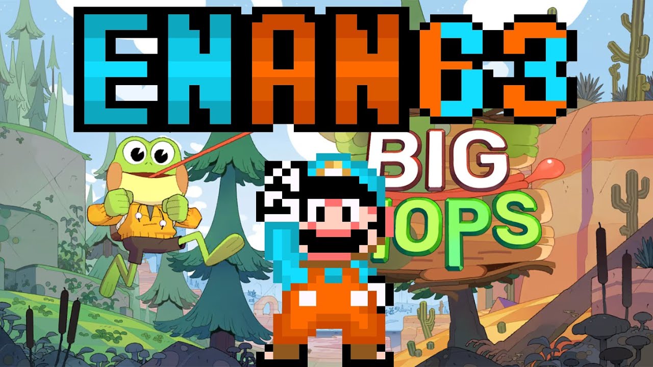 Big Hops Is An Great, Wonderful, Cute, Fun, Smooth, Creative & Amazing 3D Platformer Video Game!!!!!