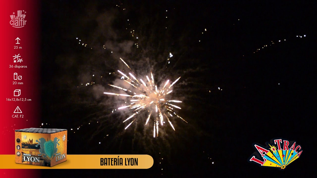Batería LYON | La Traca - Pirotecnia para todos