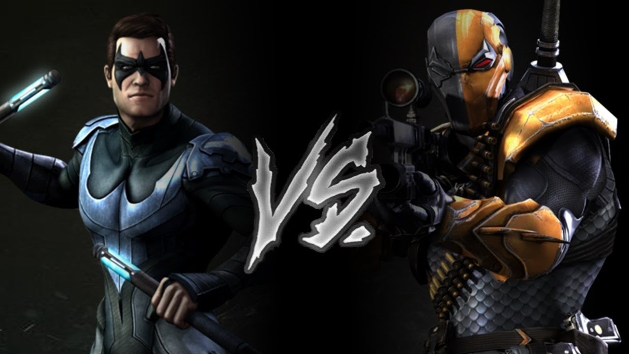 Injustice Gods Among Us - Nightwing Vs. Deathstroke (VERY HARD)