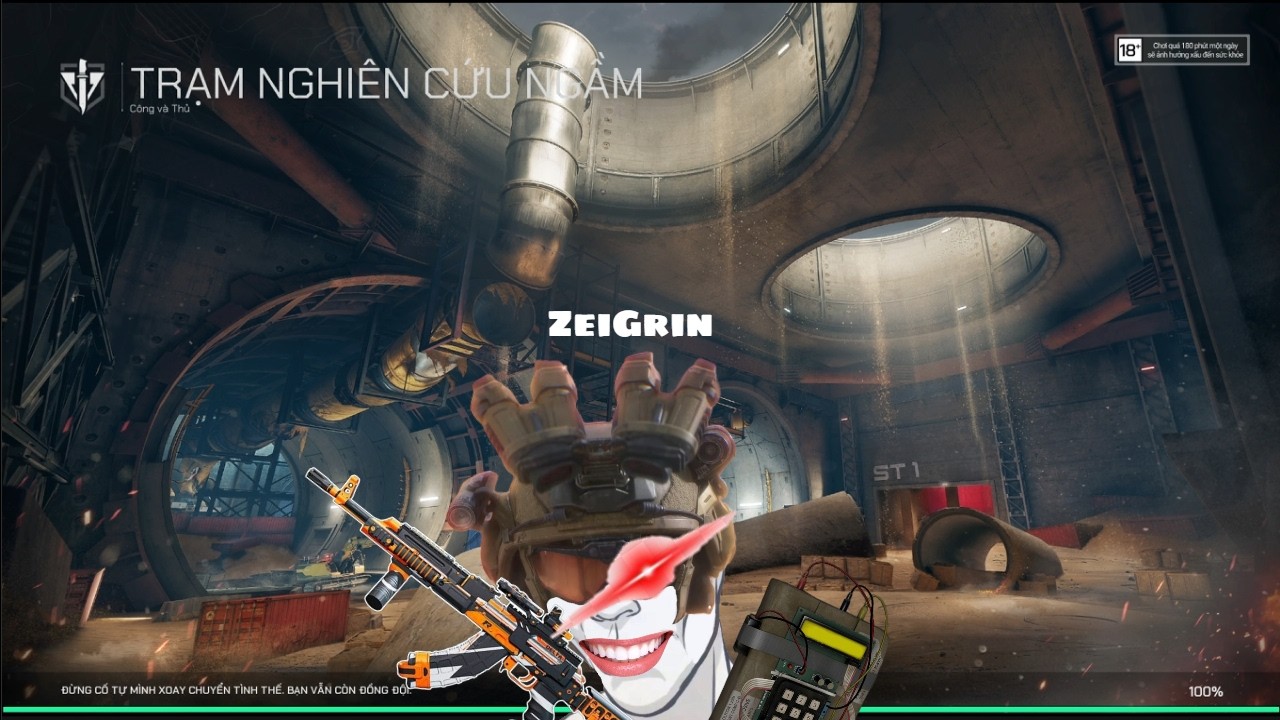 Quậy nát trạm nghiên cứu.ZGE