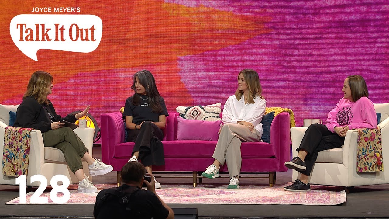 A Messy Conversation w/Chris Caine-Lisa Bevere-Sadie Robertson-Huff | Joyce Meyer's Talk It Out|E128