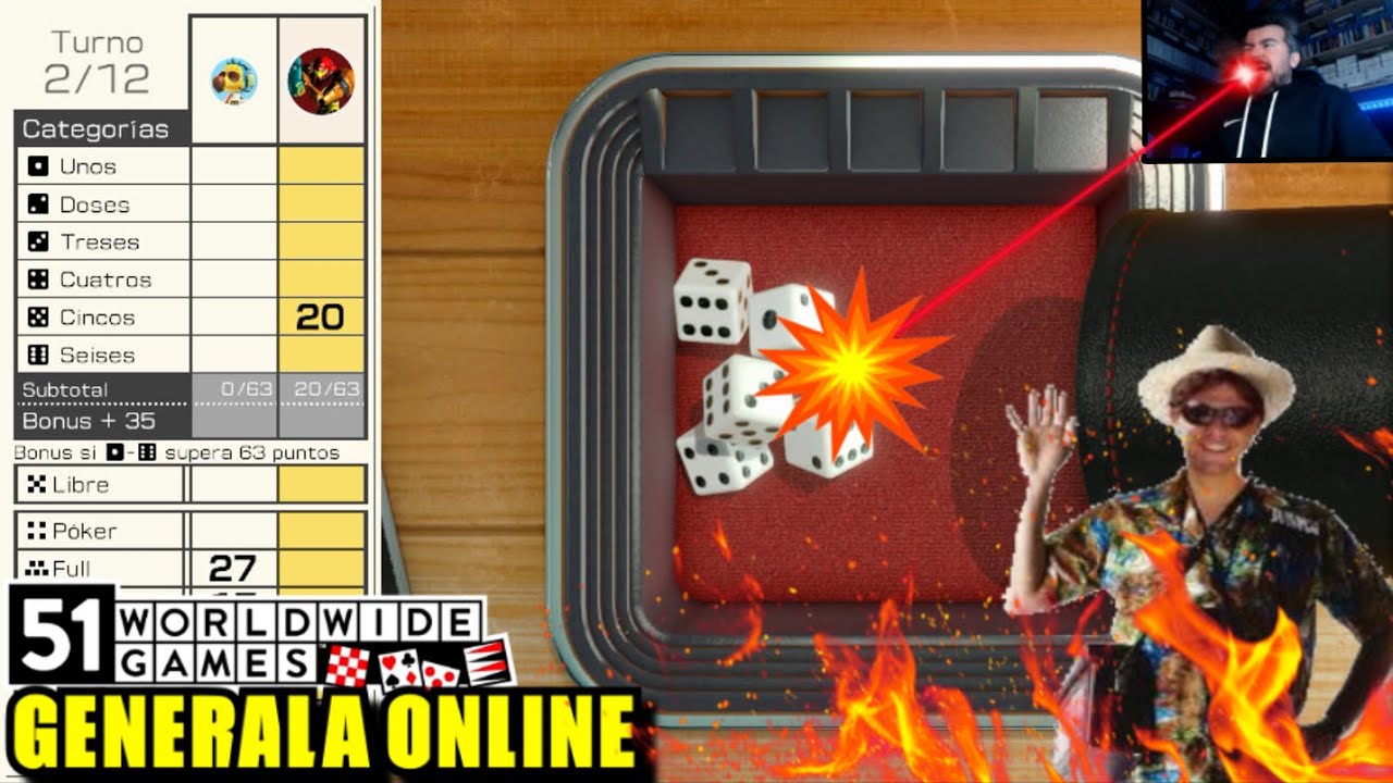 REGRESO HISTÓRICO A LA GENERALA contra GUIRIS QUEMAOS 🤣🎲 51 WORLDWIDE GAMES (Nintendo Switch / NSW2)