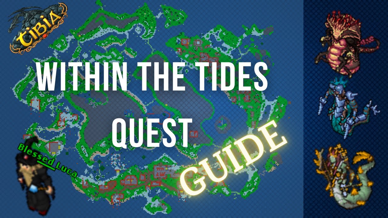 Within the Tides Quest GUIDE (Timira & Marapur Access) | Tibia