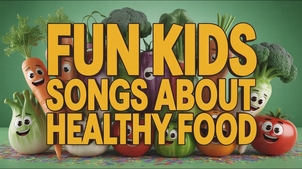 Kids Songs About Veggies | Learn English with Fun Nursery Rhymes and Animation
