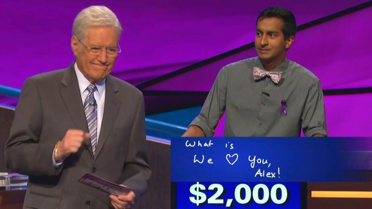 Alex Trebek Chokes Up On Jeopardy! Over Contestant’s Sweet Message of Support