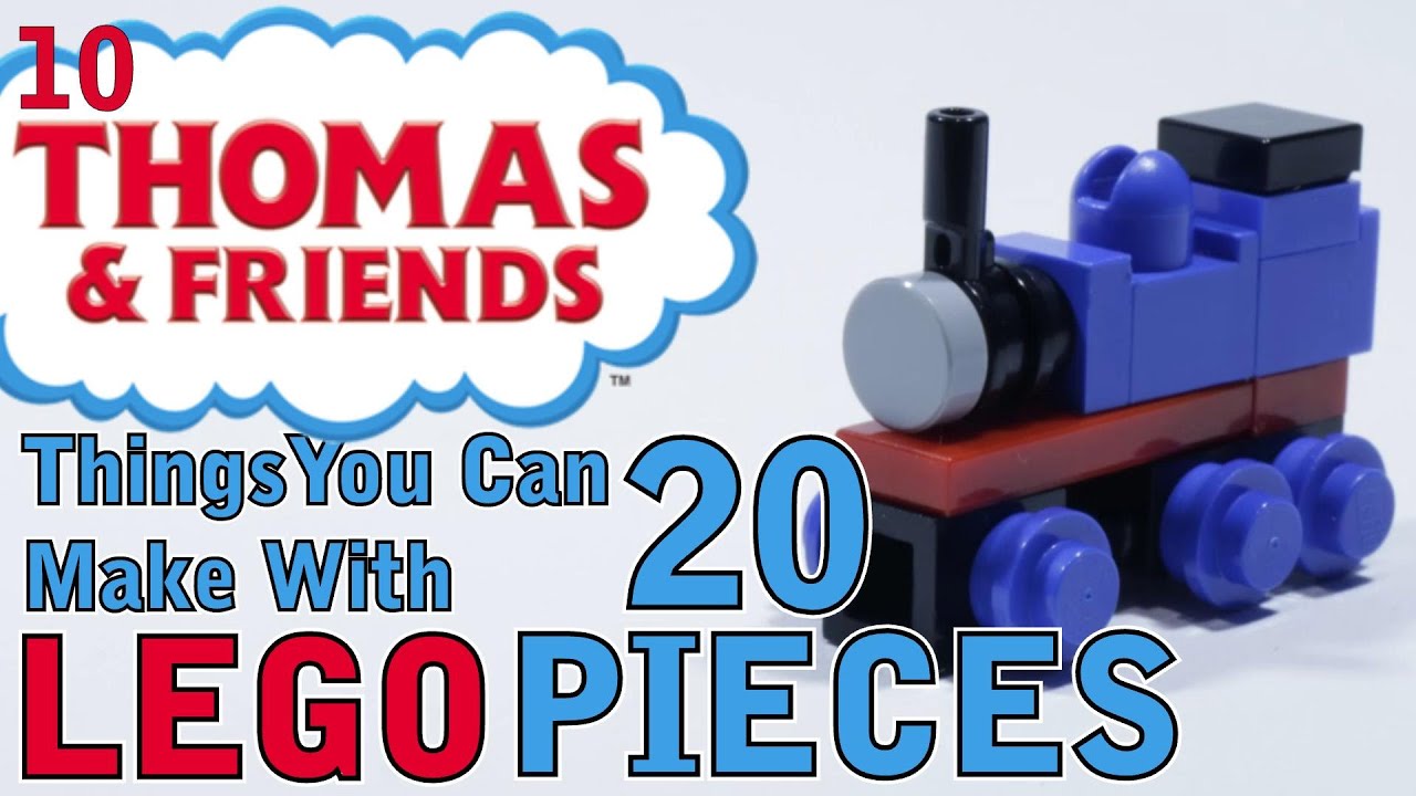 10 Thomas the Tank Engine and Friends things you can make with 20 Lego Pieces
