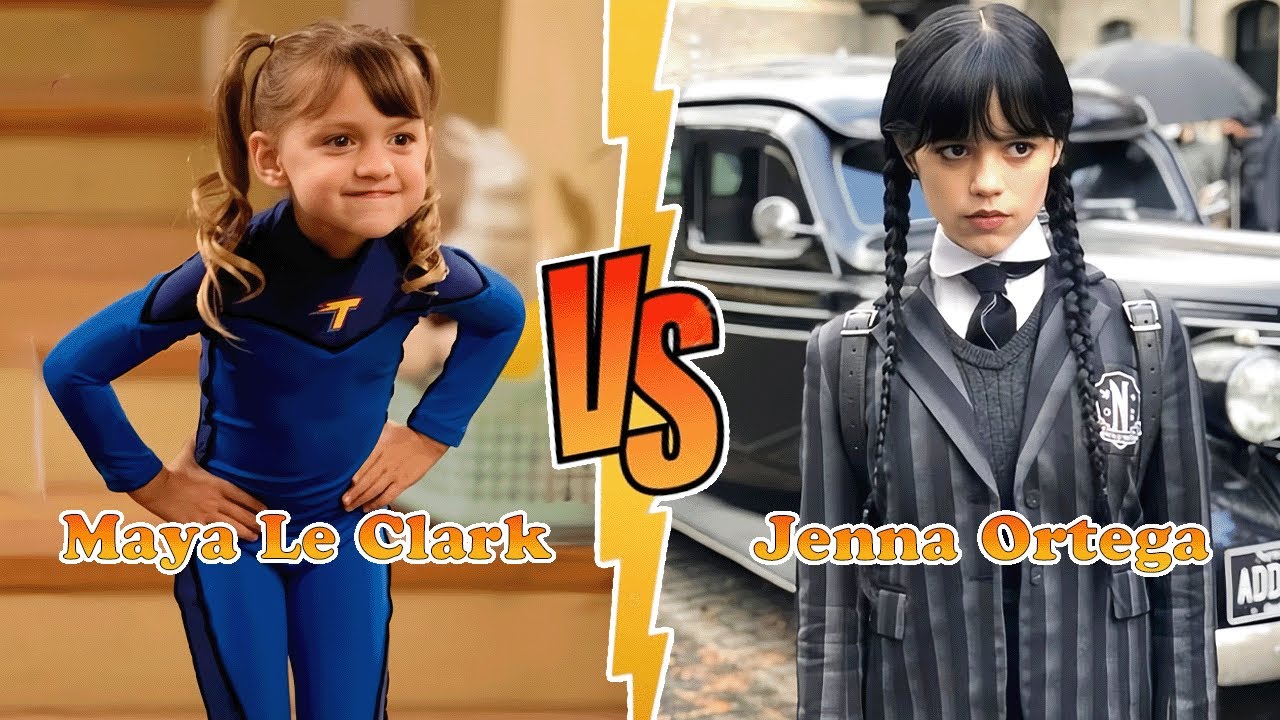 Maya Le Clark VS Jenna Ortega Transformation 👑 New Stars From Baby To 2024