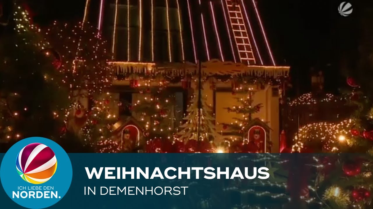 60.000 Lichter: Das Weihnachtshaus von Delmenhorst