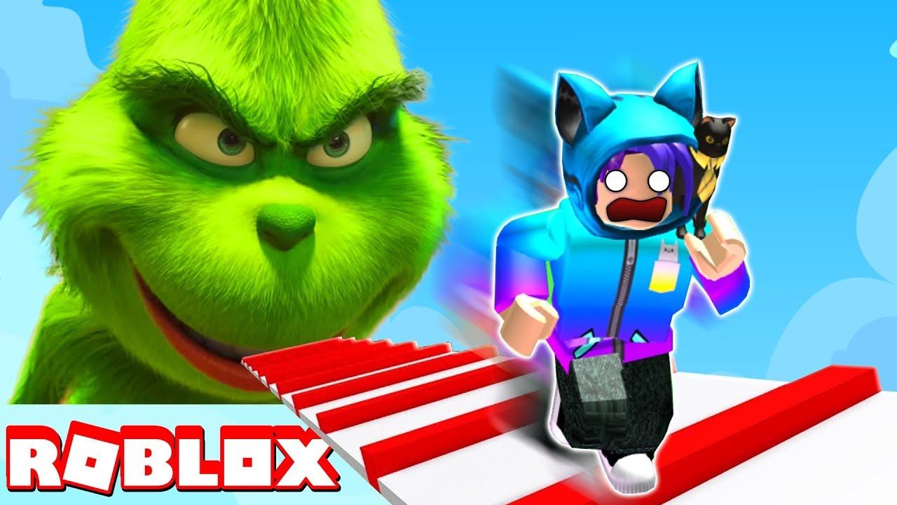 ESCAPE THE GRINCH OBBY IN ROBLOX!!