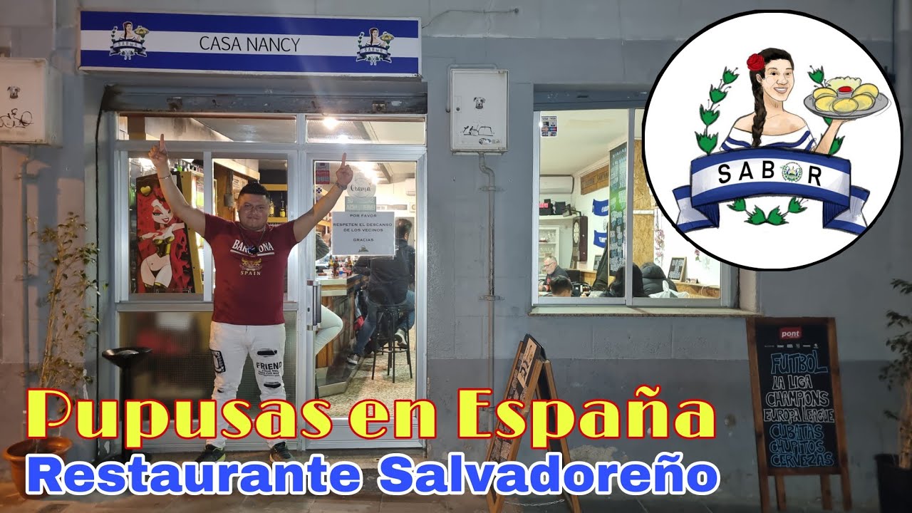 SALVADOREÑOS EN ESPAÑA 🇸🇻🇪🇸 | Pupusas en Barcelona 🫓 | *restaurante salvadoreño*