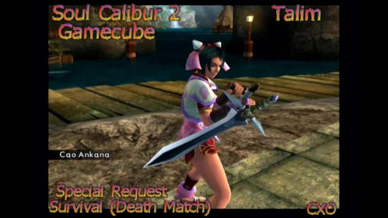 Soul Calibur 2 (Gamecube) - Talim - Extra Survival (Death Match) {Special Request}
