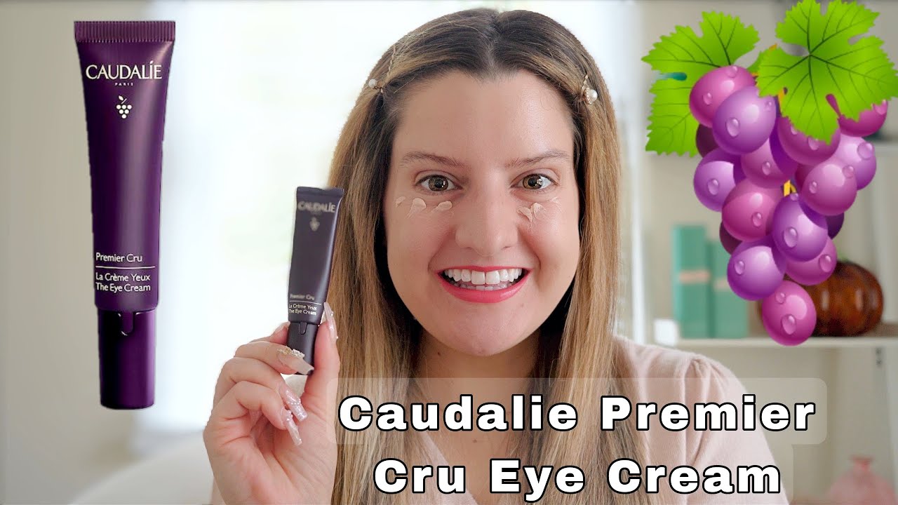 Caudalie Premier Cru DARK CIRCLE Eye Cream Review and Demo!