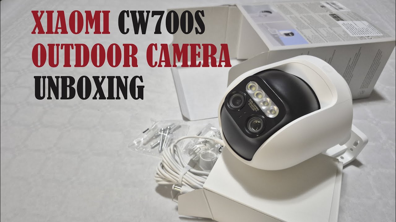 Unboxing Xiaomi Outdoor Camera CW700S