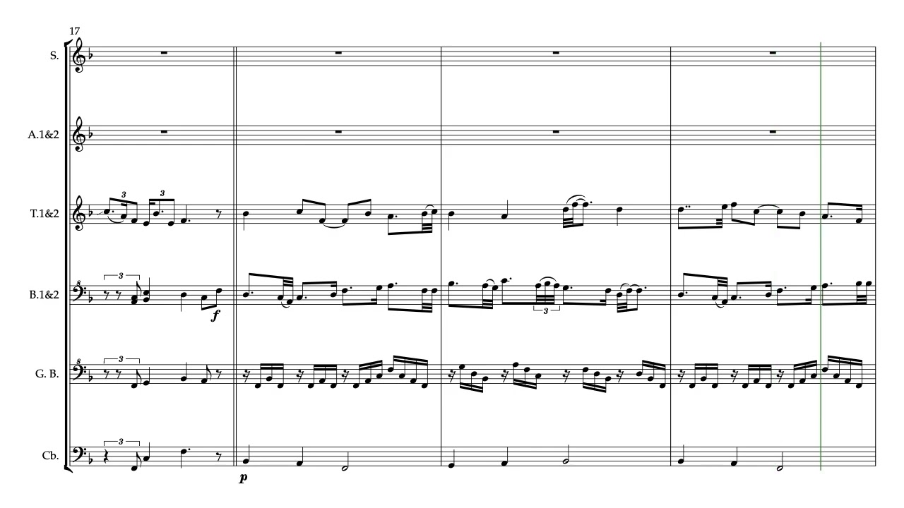 Bovaglie's Plaid for recorder orchestra