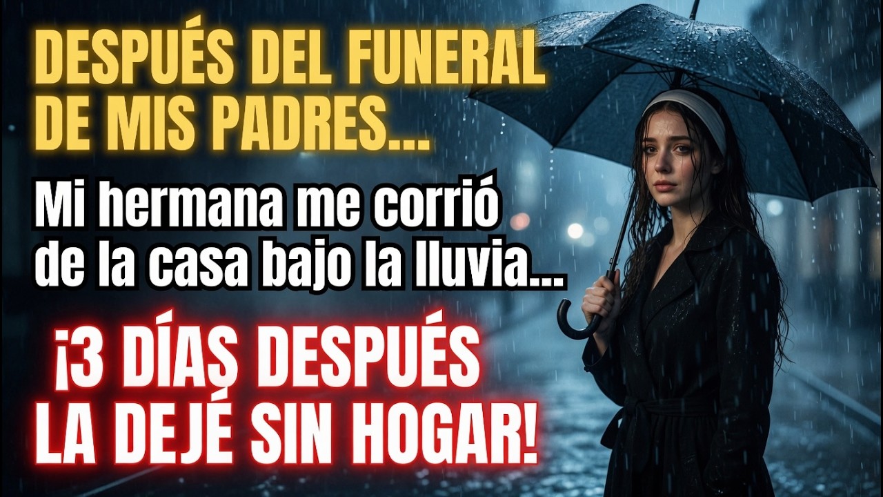 Mi Hermana Me CORRIÓ de la Casa Después del Funeral, Pero Descubrí un SECRETO