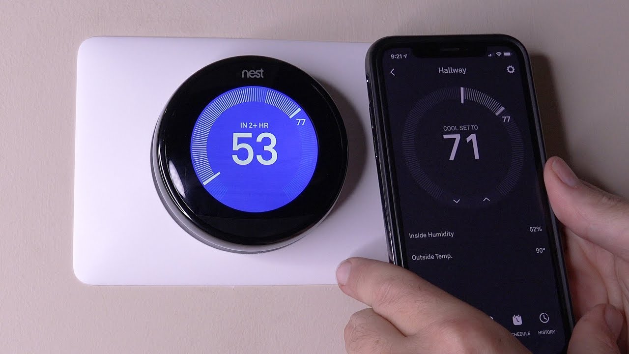 Идиот устанавливает термостат Nest