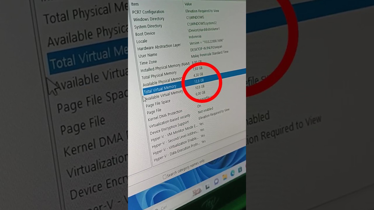 Cara Nambah Virtual RAM pada laptop!