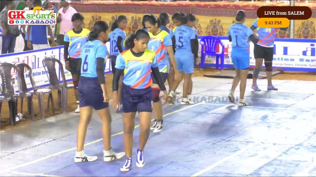 QF - Chennai Vs Namakkal | 71st Tamil Nadu Kabaddi Senior Championship 2025 Salem