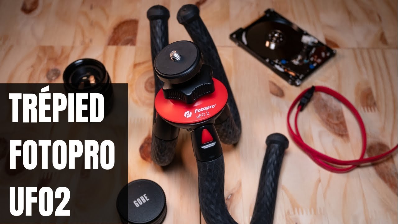 FOTOPRO UFO2 : Présentation du Trépied flexible pour Smartphone, GoPro, Appareil Photo