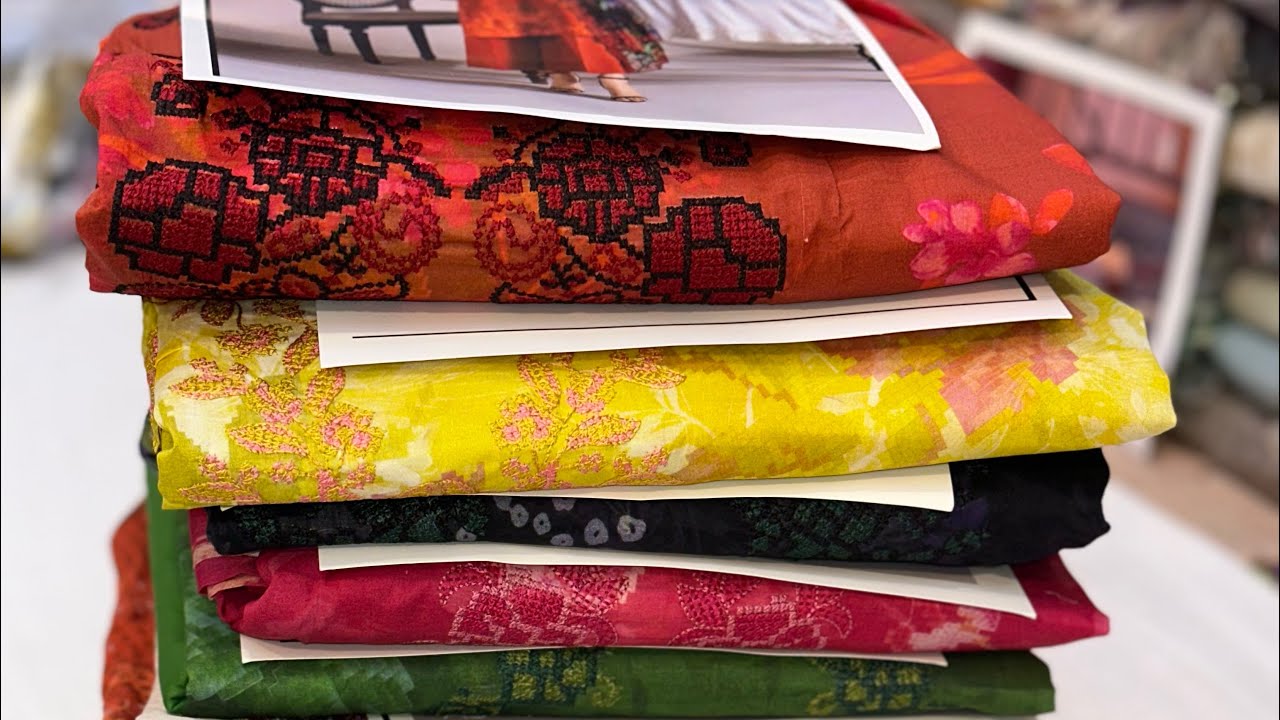 Original Pakistani Lawn Suit Summer Collection | Pakistani original Suit | Gulljee Lawn Suit | #suit