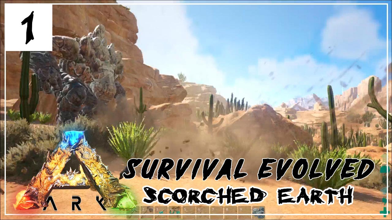 ARK Scorched Earth - WELCOME TO AUSTRALIA! - EP 1 (Scorched Earth DLC Map Gameplay)