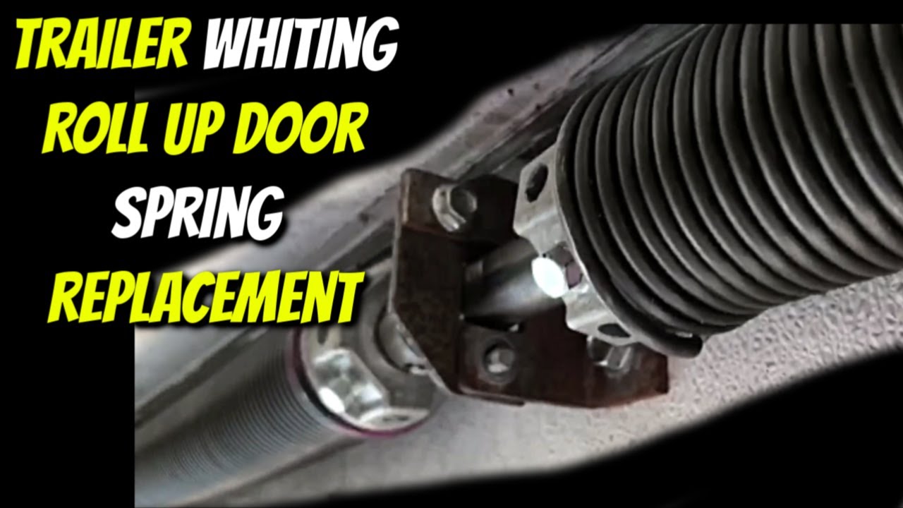Replace WHITING Roll UP Door Spring Operator Box Truck/trailer