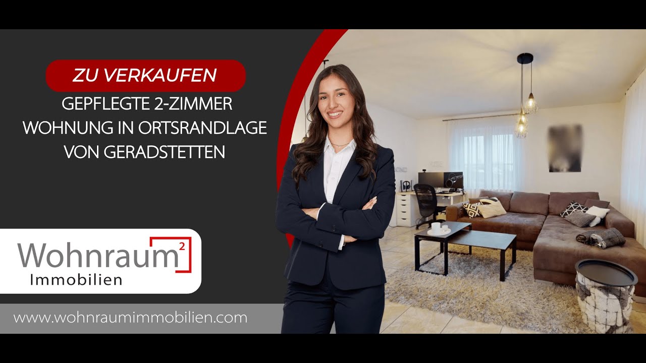 Gepflegte 2-Zimmer Wohnung in Ortsrandlage von Geradstetten🏡