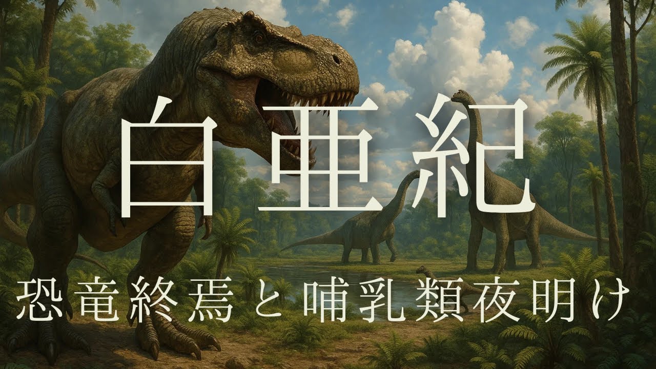 白亜紀：恐竜時代の最終章から大絶滅、そして「私たち」の夜明けまで