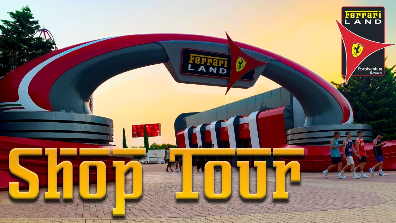 Ferrari Land Portaventura: The Ultimate Merchandise Shop Tour