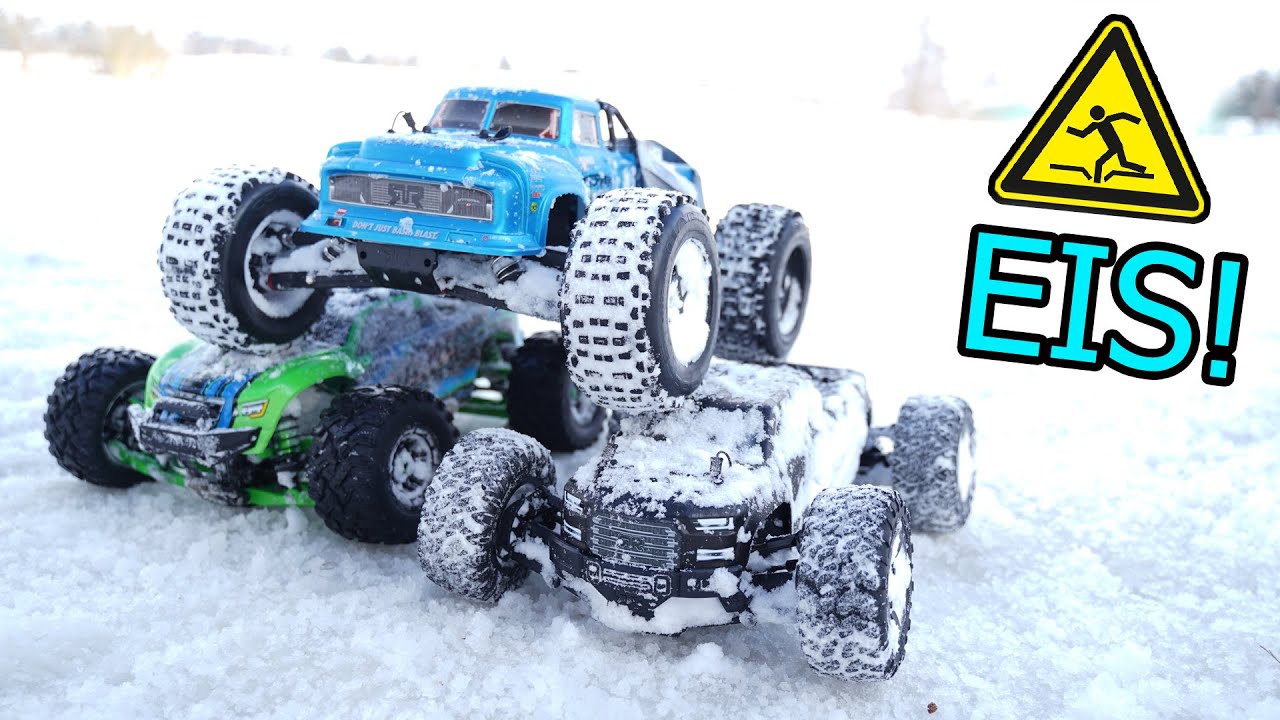 Wer fährt am BESTEN auf EIS und SCHNEE? | Notorious, Big Rock oder Maxx?