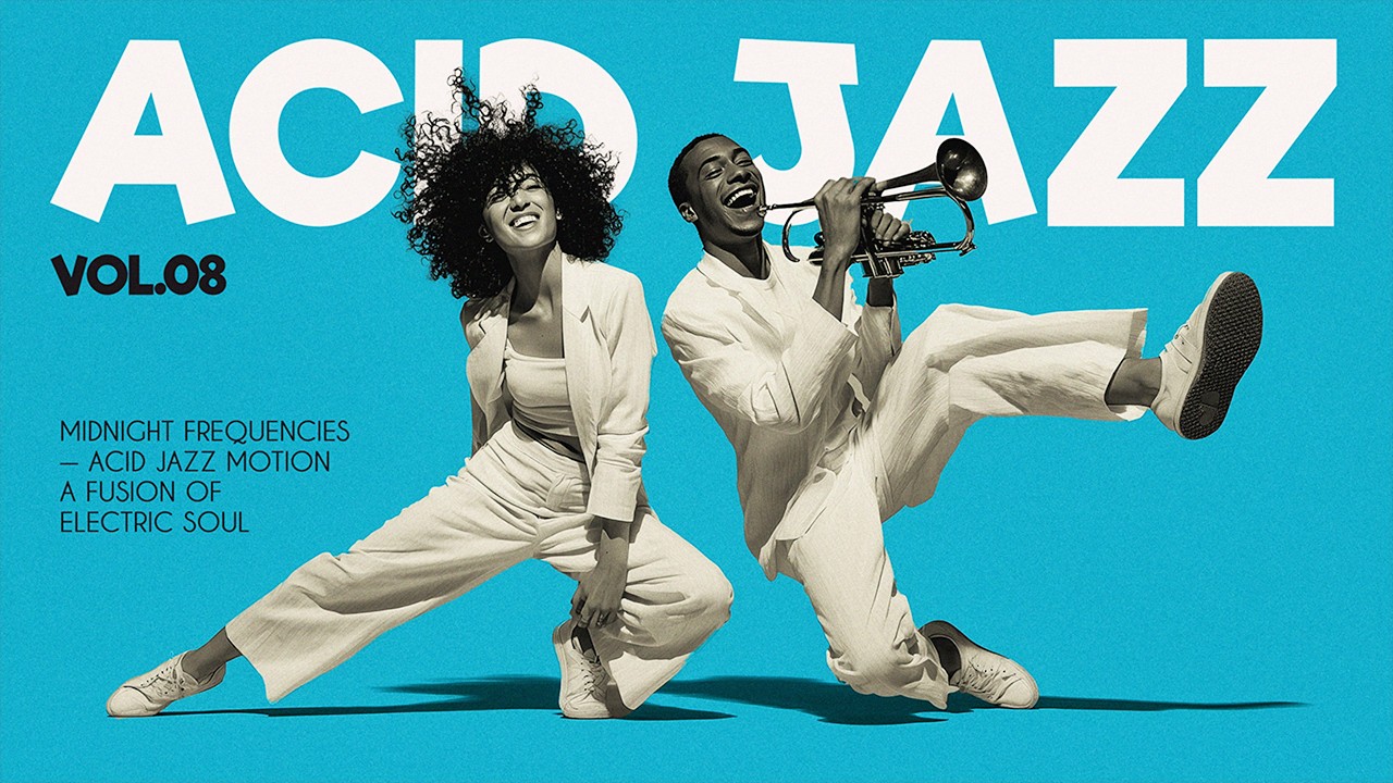The Best Acid Jazz Instrumentals Vol.8 | Jazzy Funk Grooves for Productive Mood