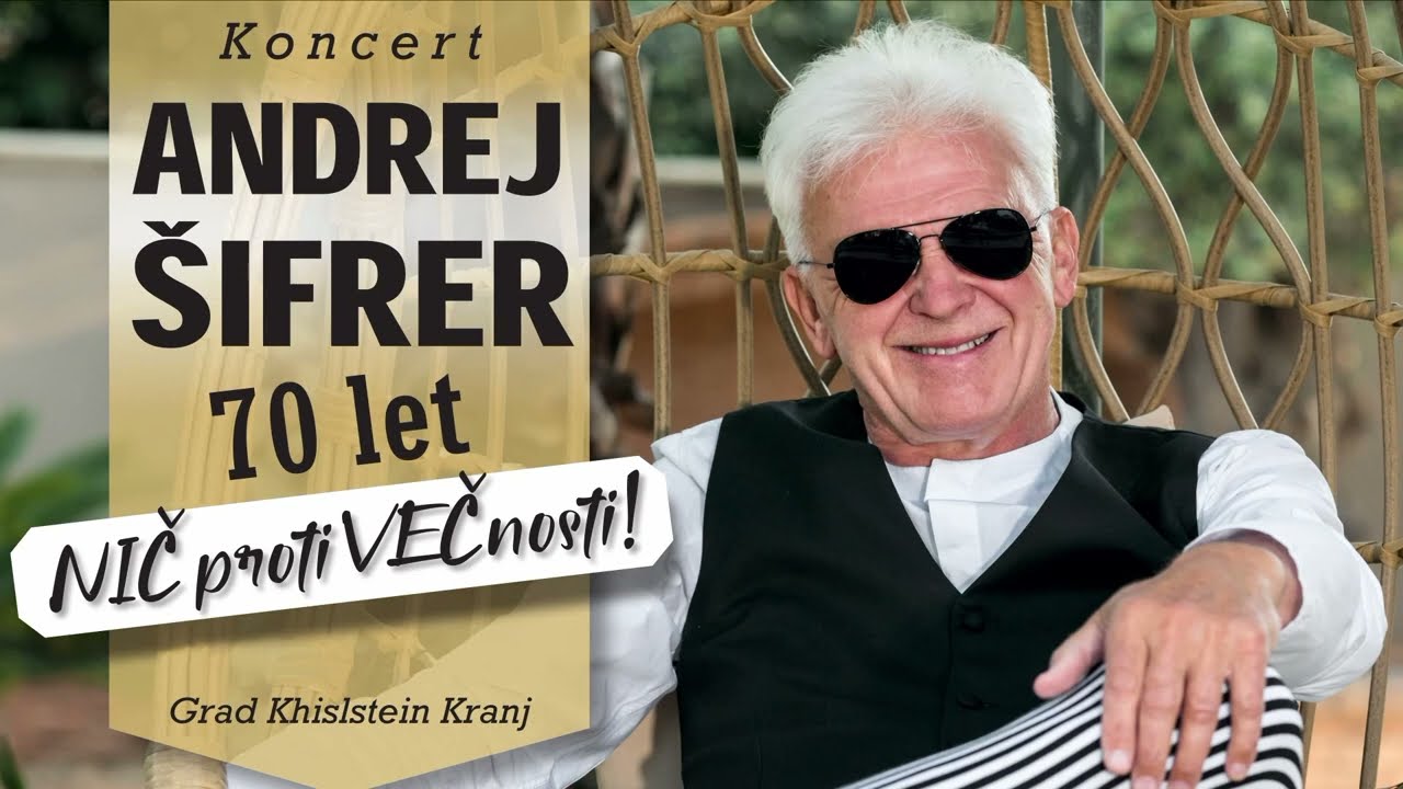 Koncert - 70 let NIČ proti VEČnosti (1. del) - Andrej Šifrer