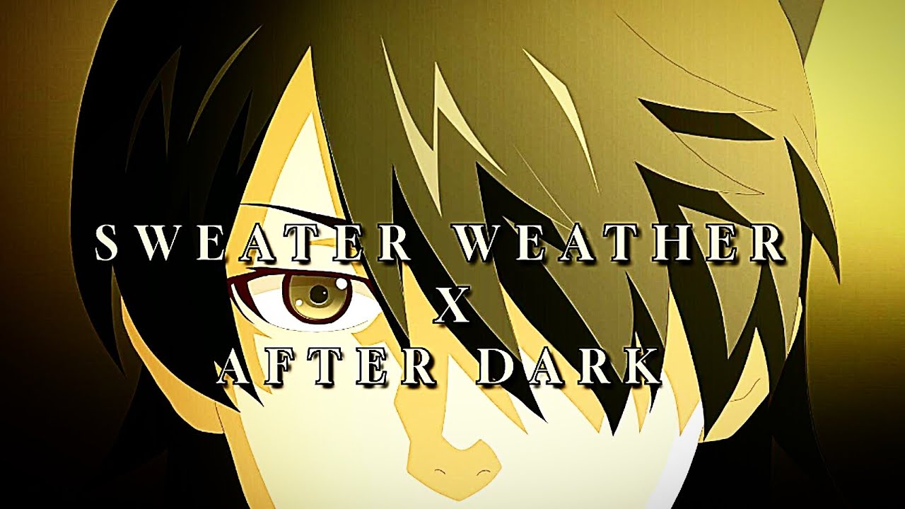 Monogatari Edit | Sweater Weather X After Dark | #edit #amv #anime #shorts #youtube
