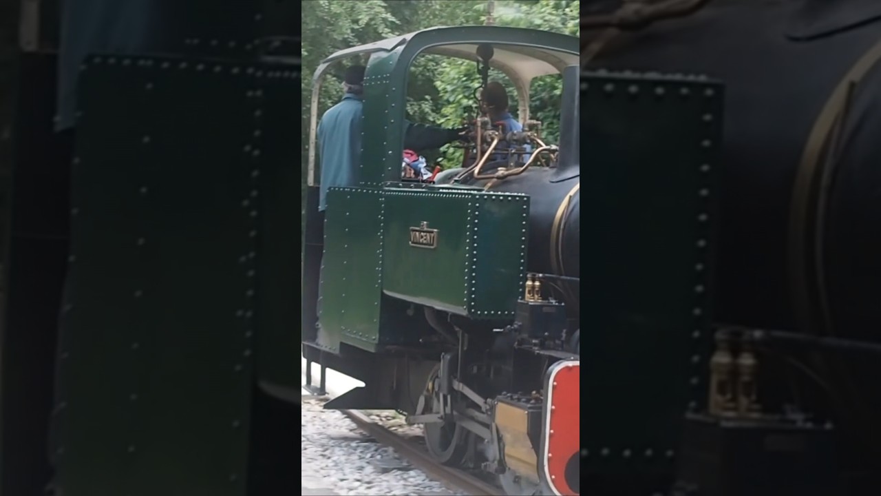 Locomotive à vapeur Decauville 020T "Vincent" aux Journées Portes Ouvertes du CFC 2025 
