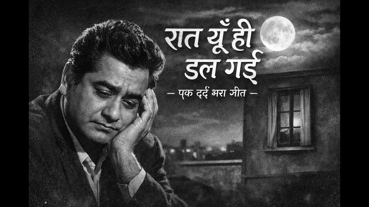 Raat yun hi dhal gayi - Kishore Kumar & Lata Mangeshkar | Old Is Gold | old song |60sbollywoodsong