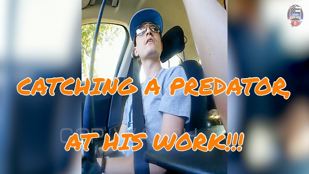 Child Predator Gets Busted at Work by Police