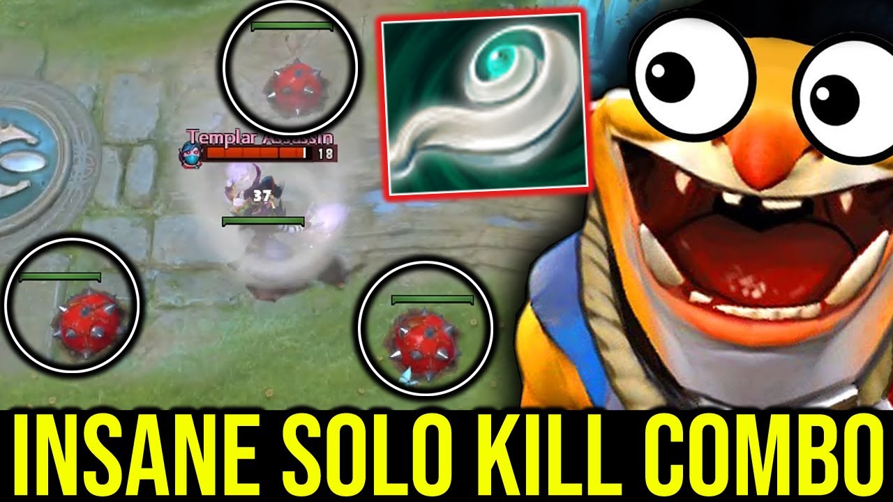 HOW TO SOLO KILL EVERY HERO? Insane Techies Combo in Dota 2