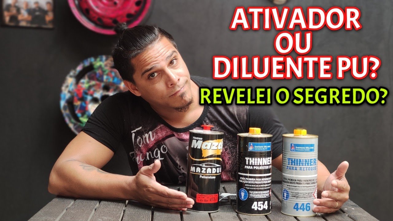 ATIVADOR OU DILUENTE PU? REVELEI O SEGREDO