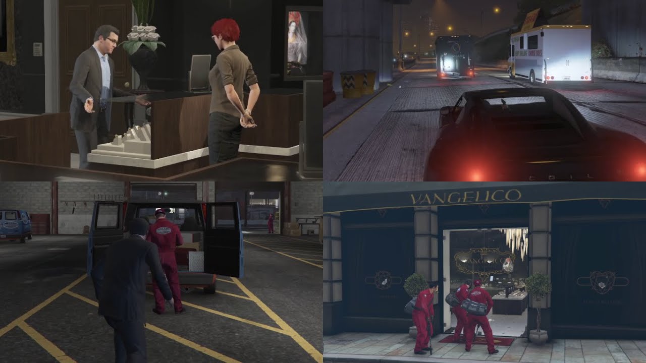 GTA 5 - The Vangelico Job, but make it smart