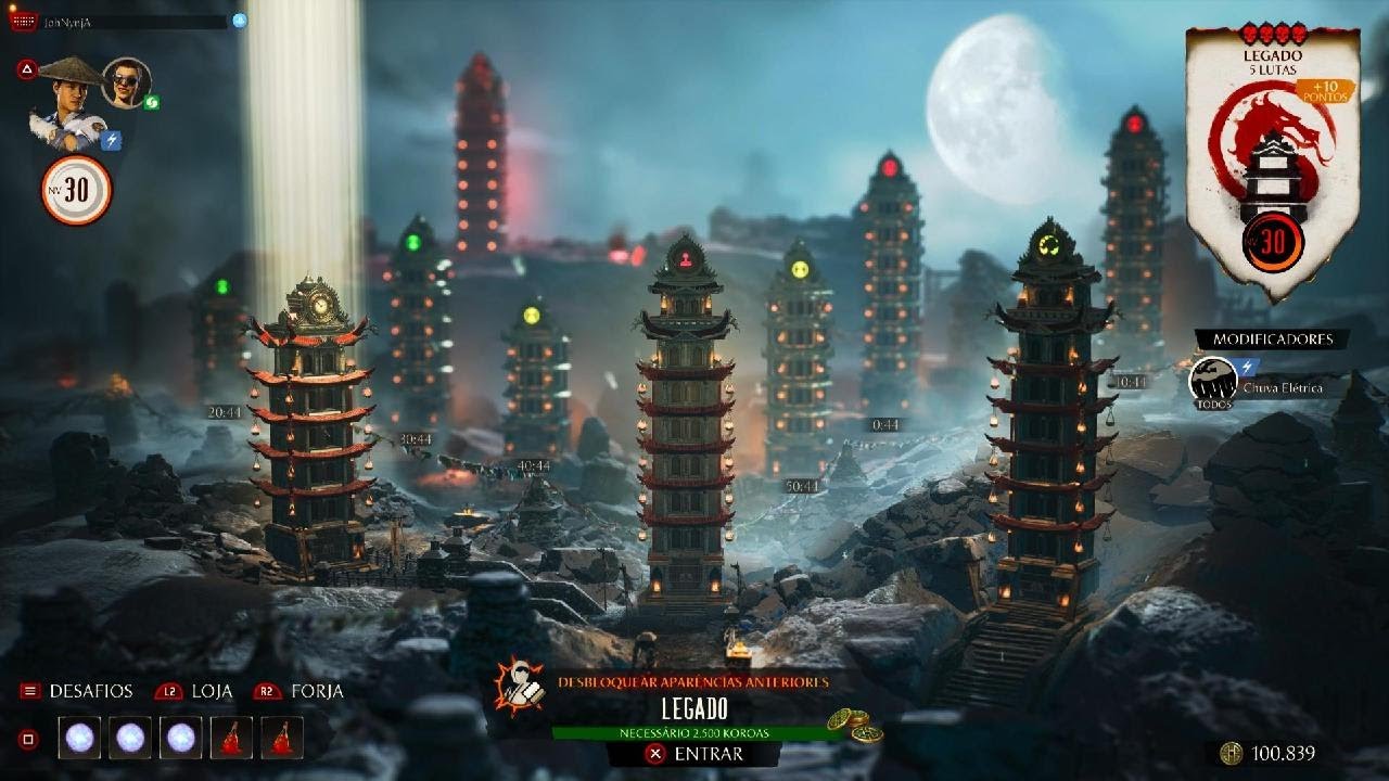 Torre legado #221 à #230 - Mortal Kombat 1